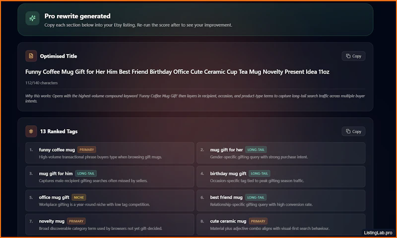 ListingLab screenshot 4