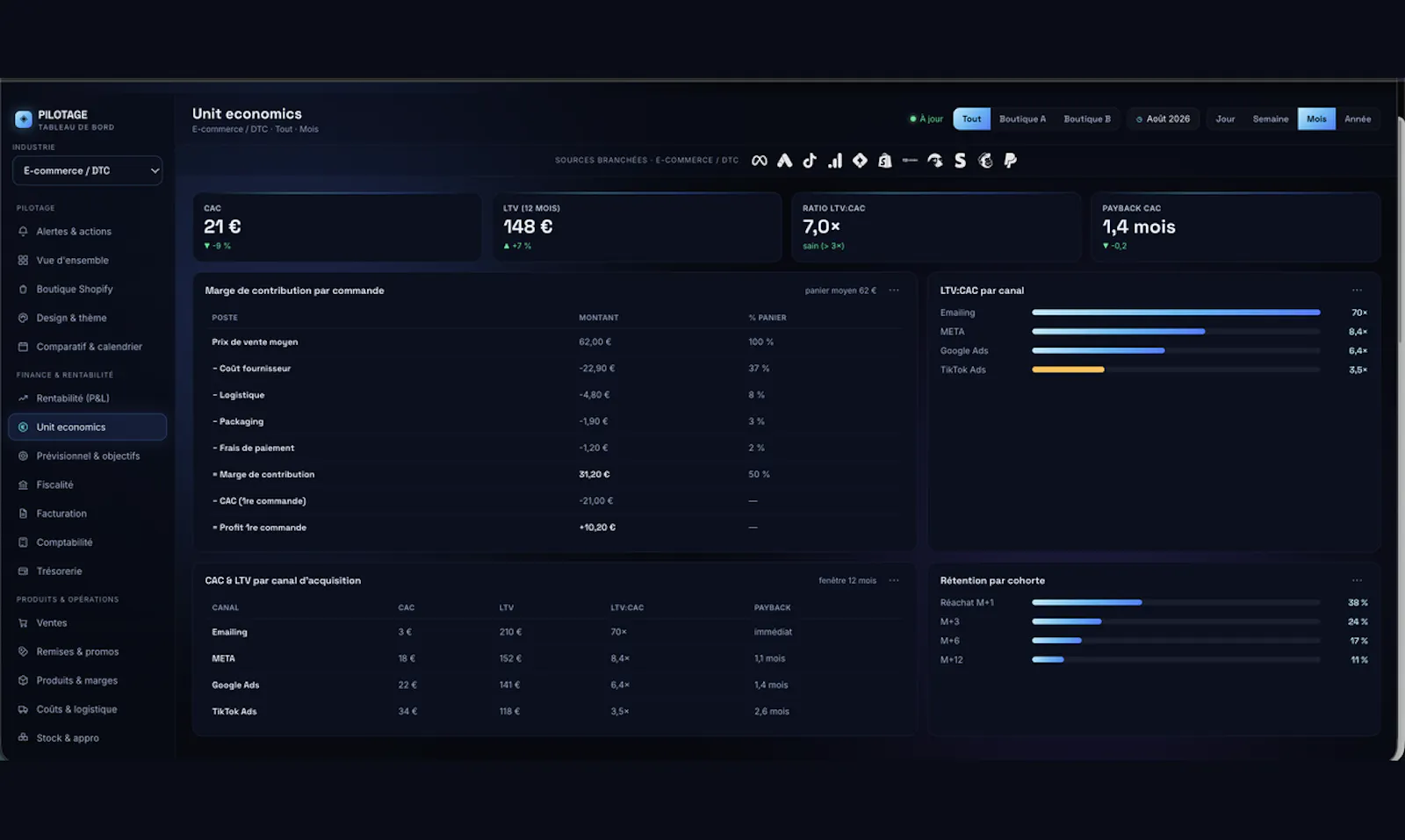 Skill Cockpit screenshot 1