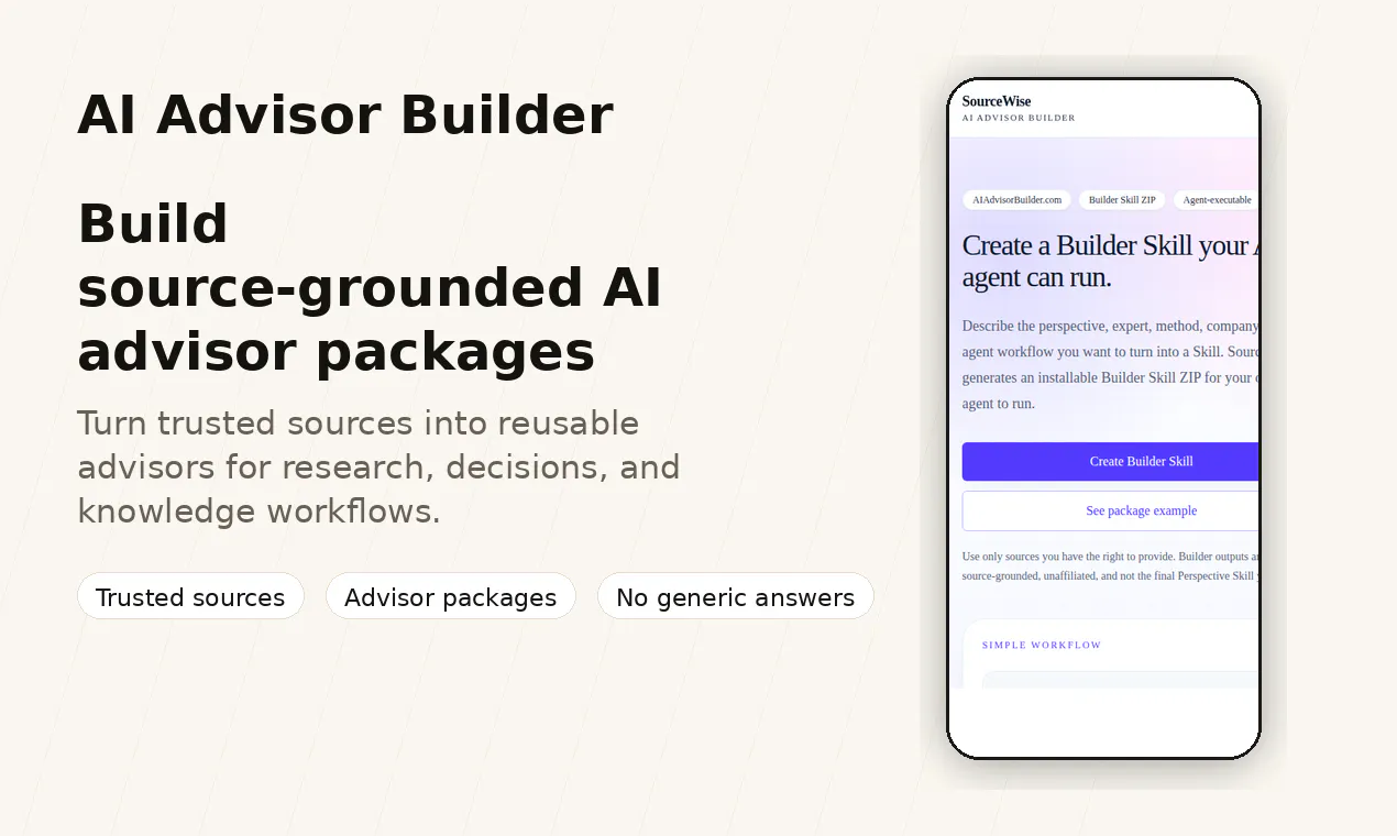 AI Advisor Builder gallery image