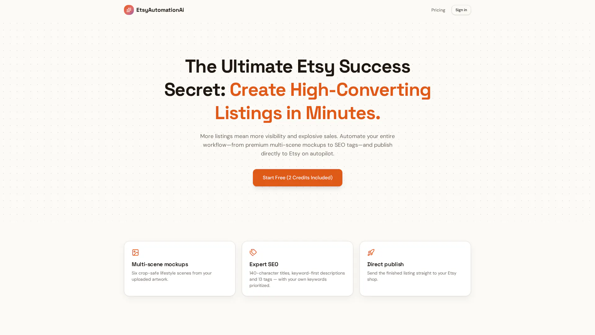 EtsyAutomationAi — Create High gallery image