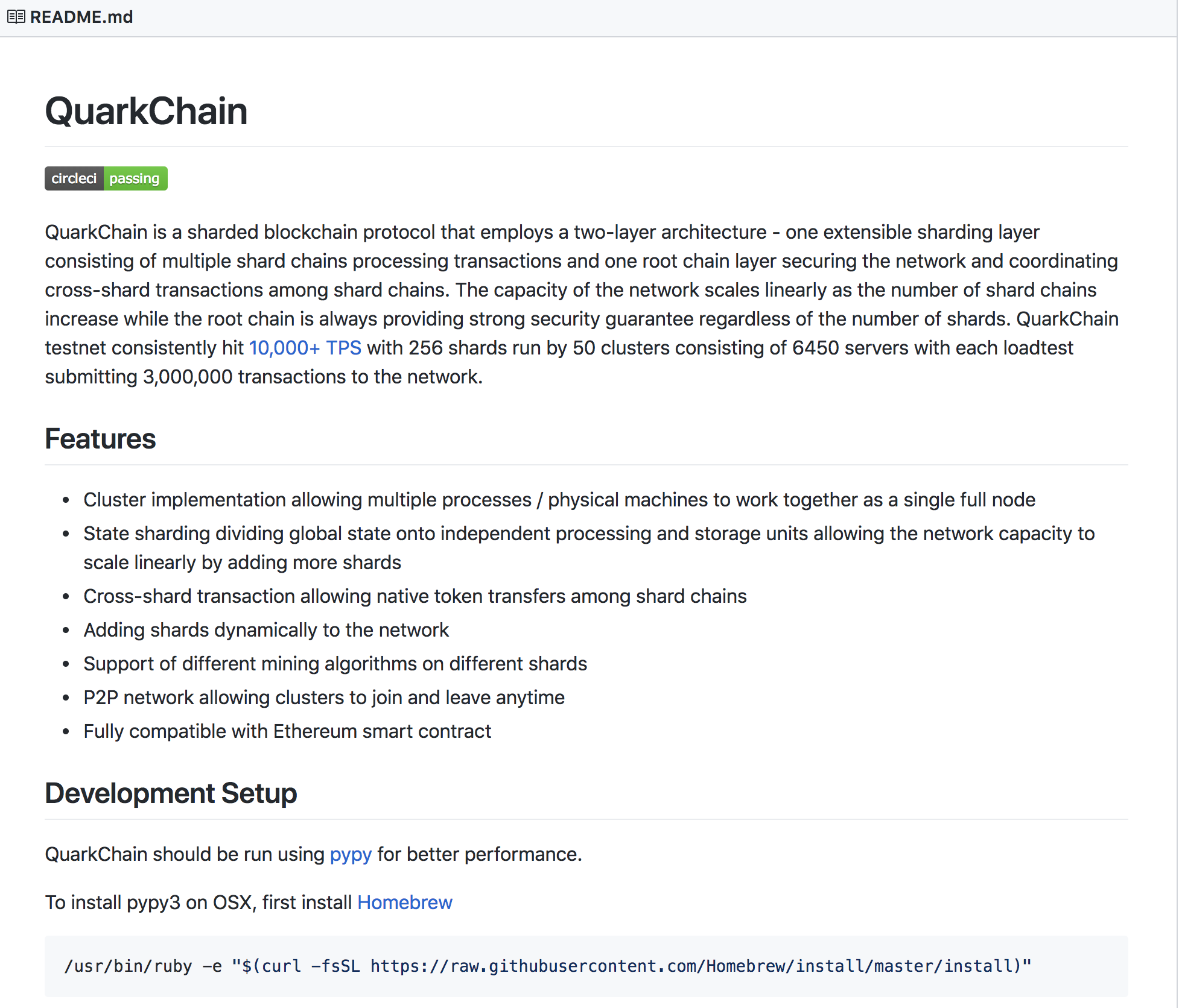 QuarkChain Open Source gallery image