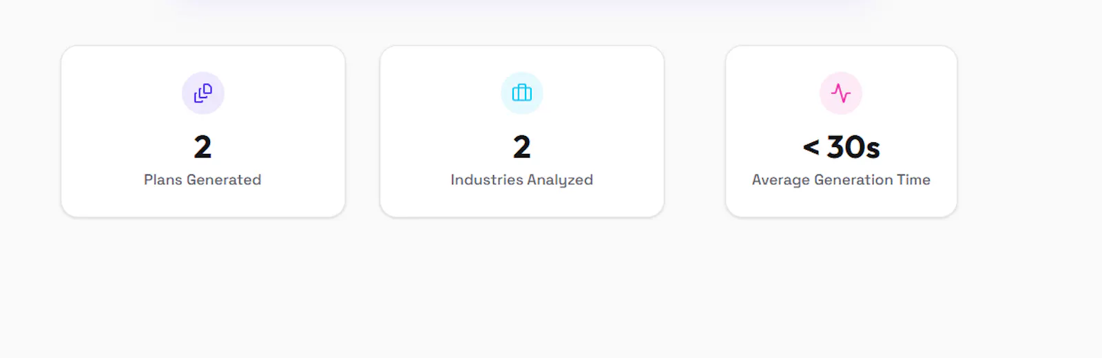 Buisness Plan generator screenshot 3