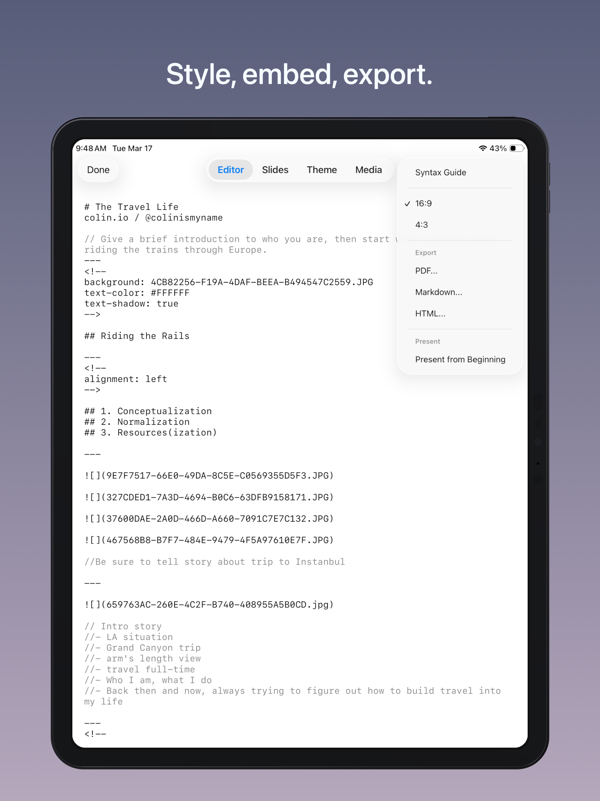 Truly Simple Slide Deck gallery image
