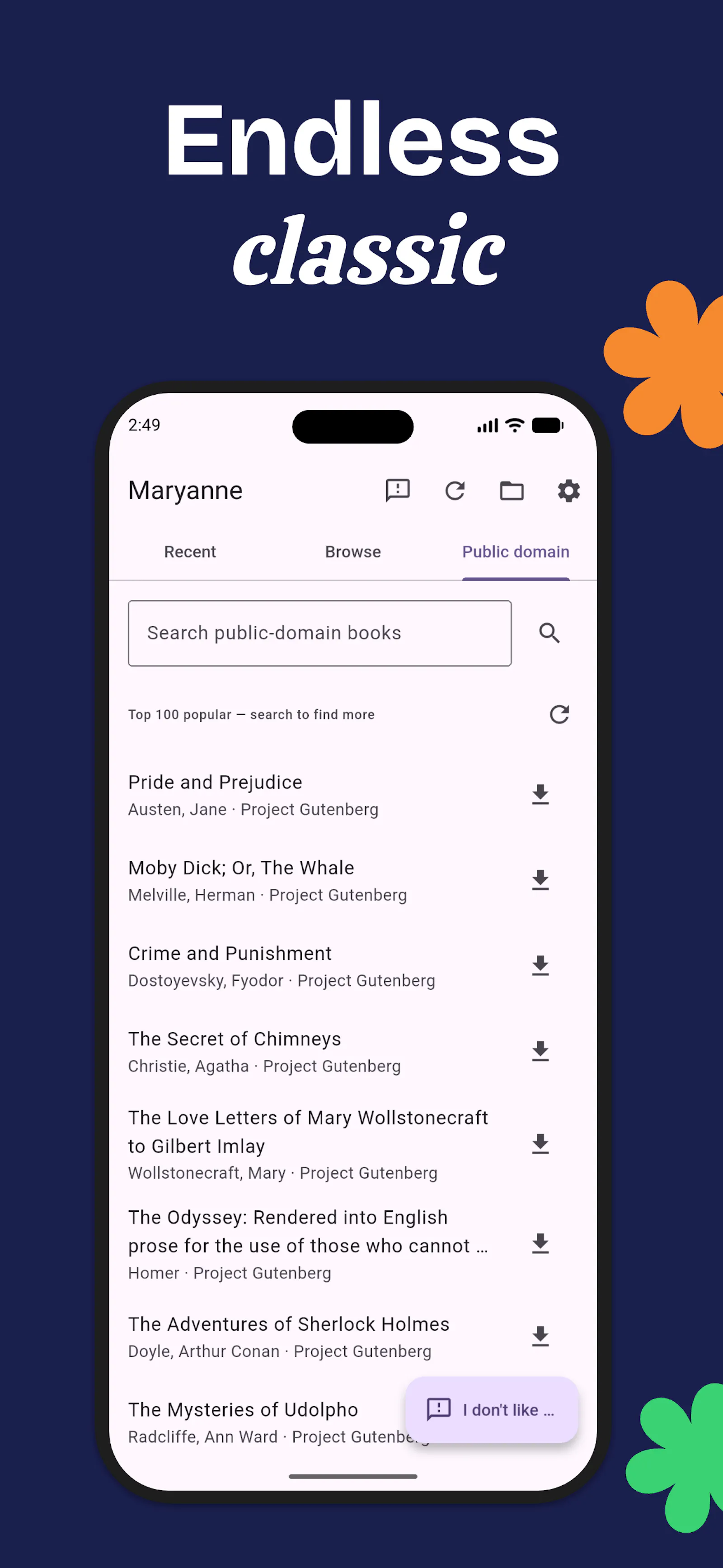 Maryanne: read or listen to ebook & PDF screenshot 3