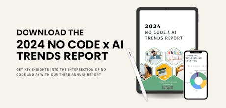 No Code X AI 2024 Trends Report gallery image