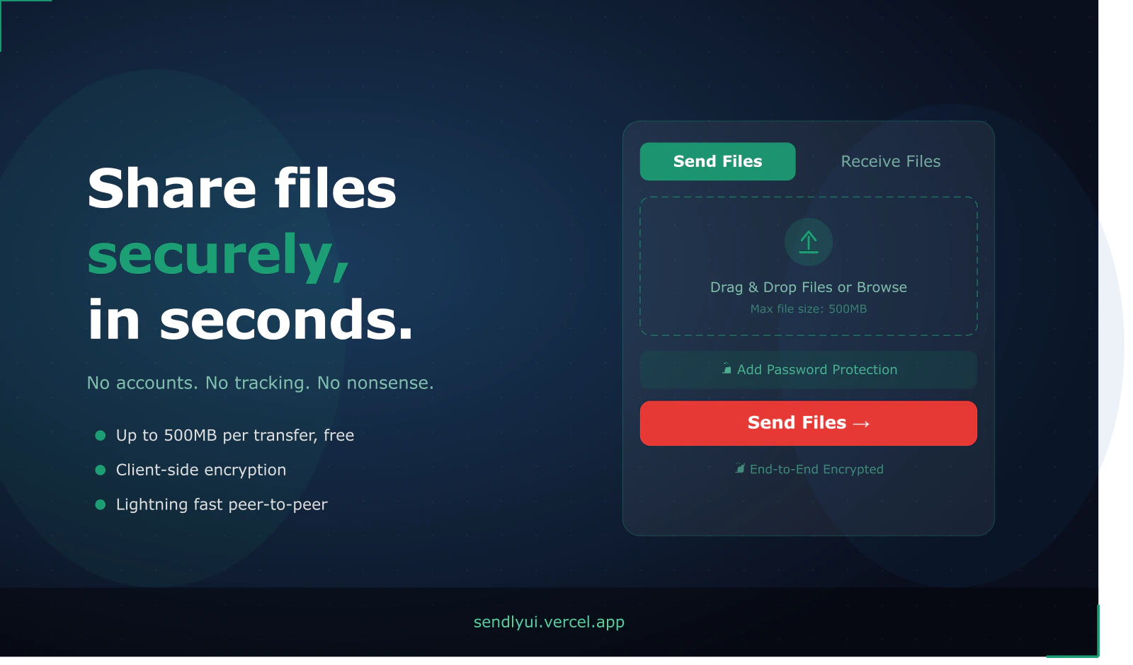 Sendly screenshot 1