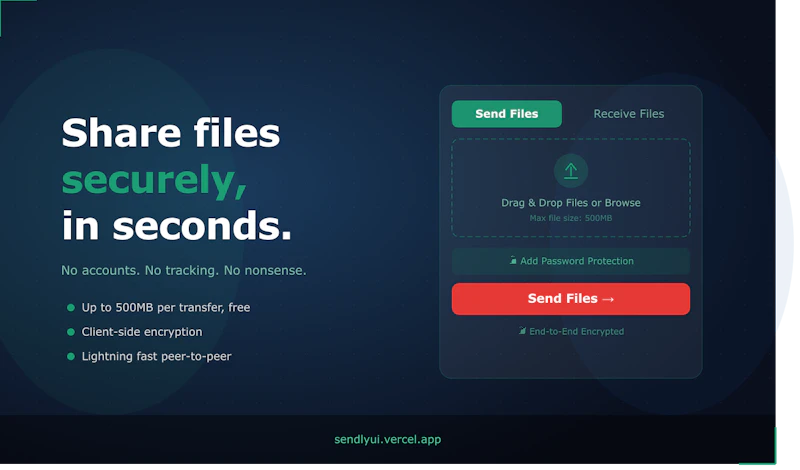 Sendly screenshot 1