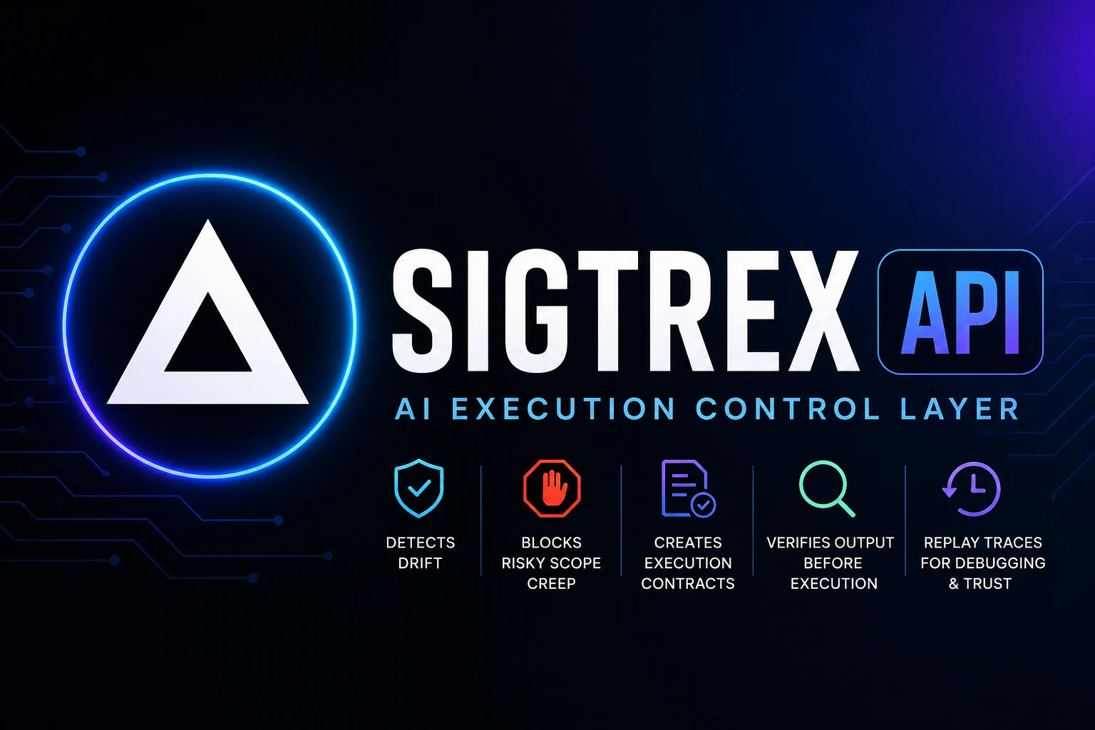 SIGTREX API logo