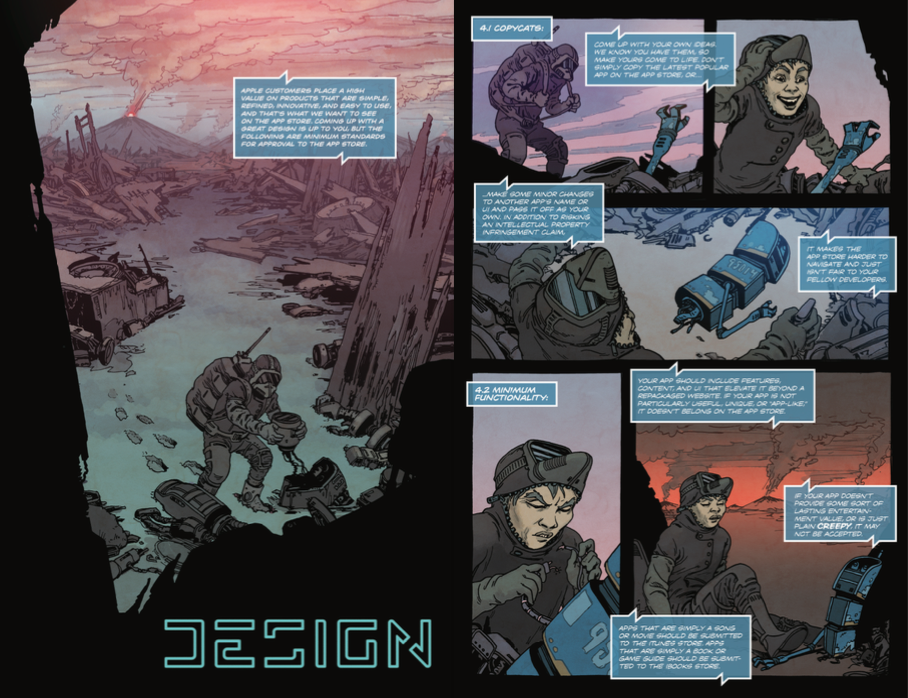 App Review Guidelines: The Comic Book gallery image