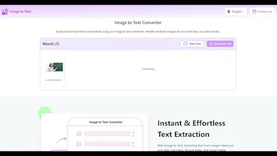 Free AI Image to Text Converter gallery image