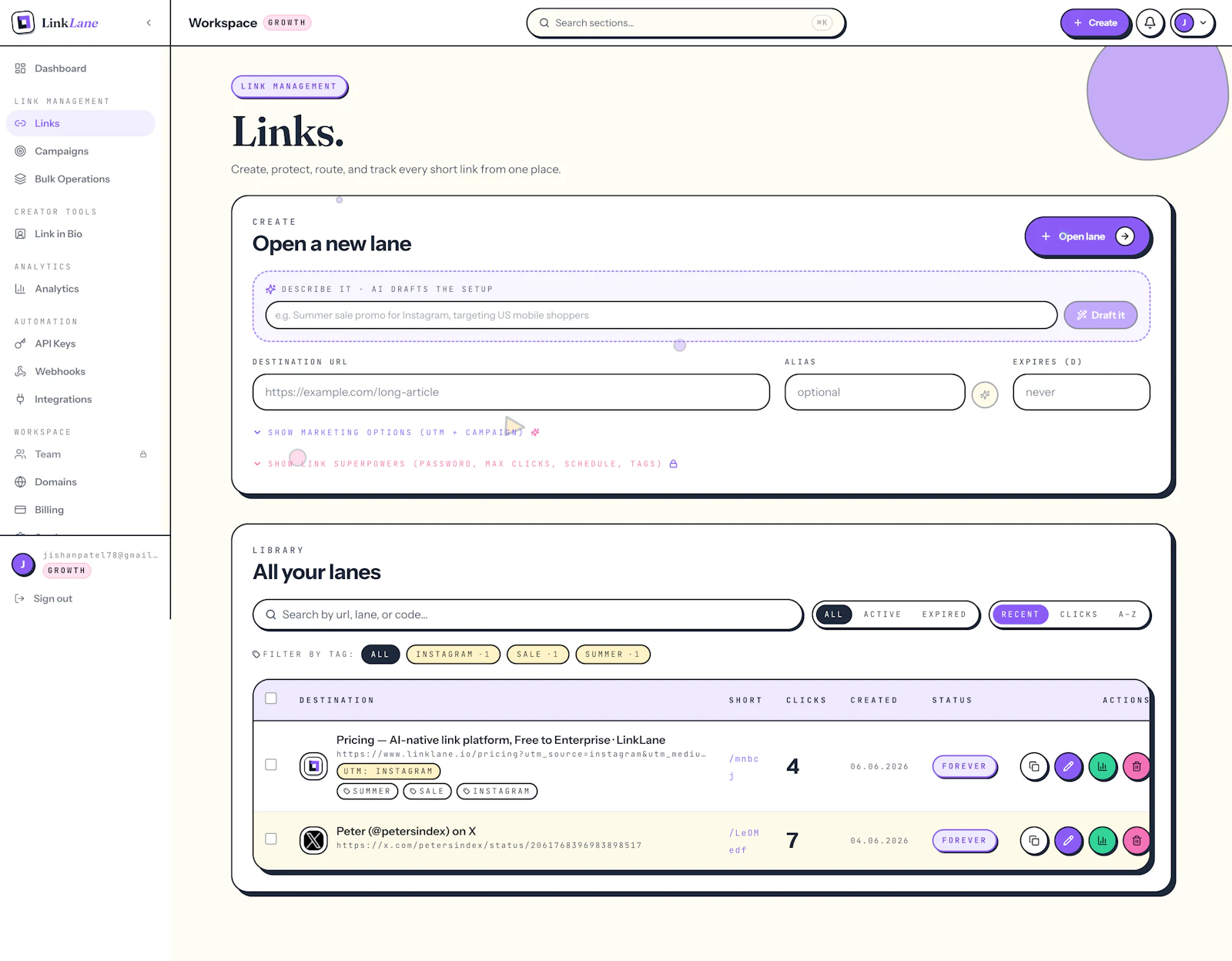 LinkLane screenshot 4