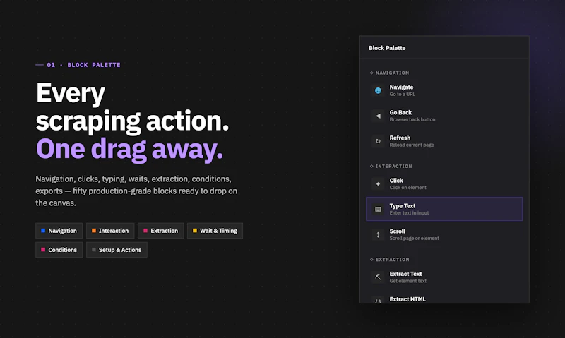 UScraper screenshot 3