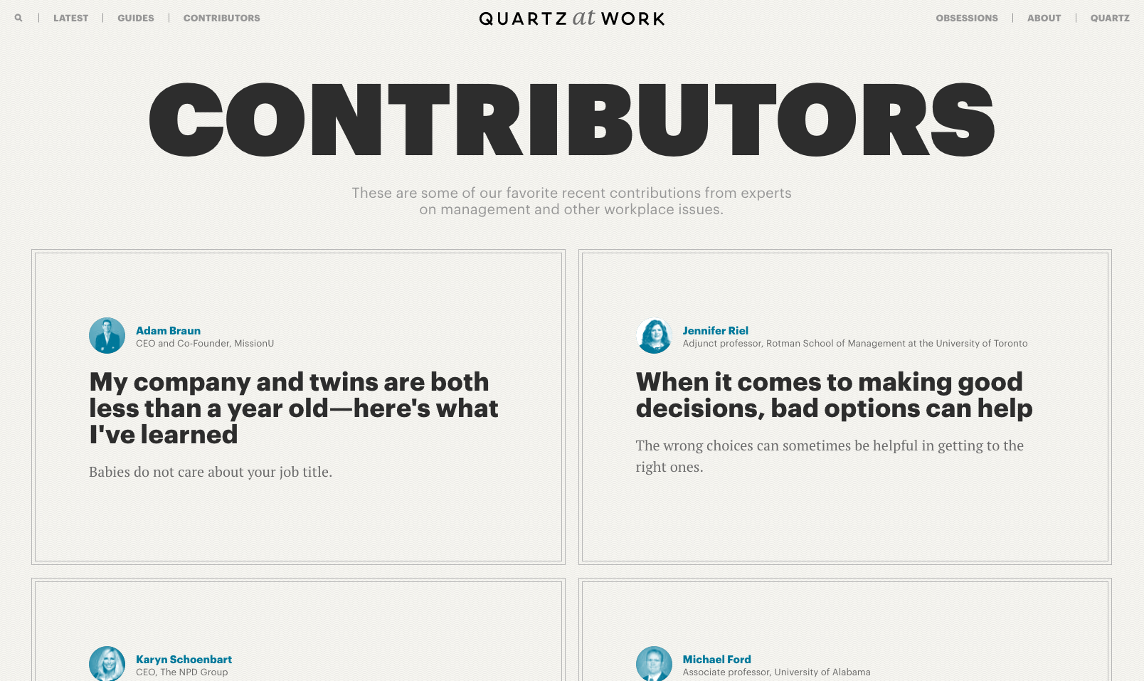 Quartz at Work gallery image