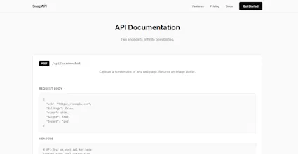 SnapAPI gallery image