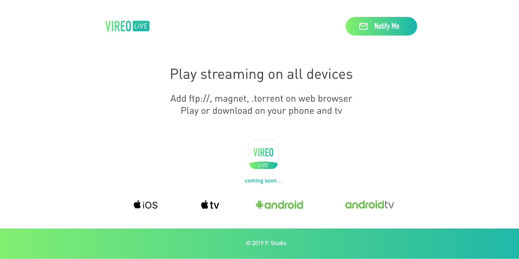 Vireo live gallery image