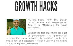 TOP 101 Growth Hacks 2.0 media 2