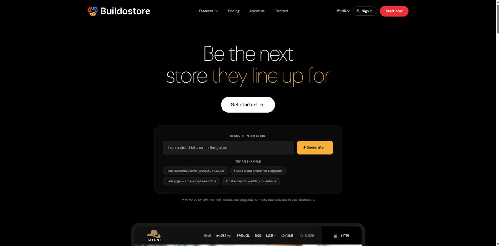 Buildostore screenshot 1