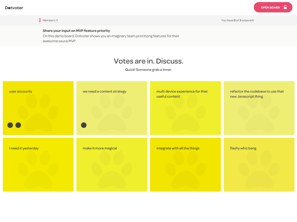 Dotvoter gallery image
