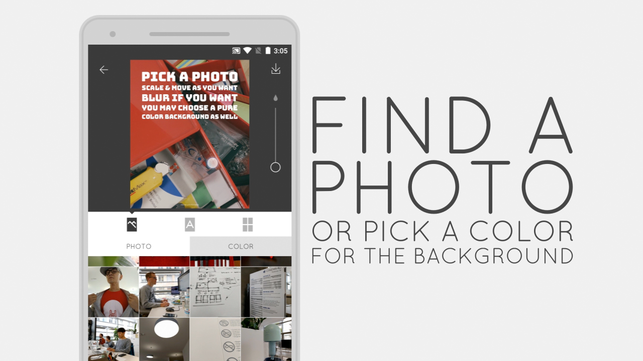 Posteroid gallery image