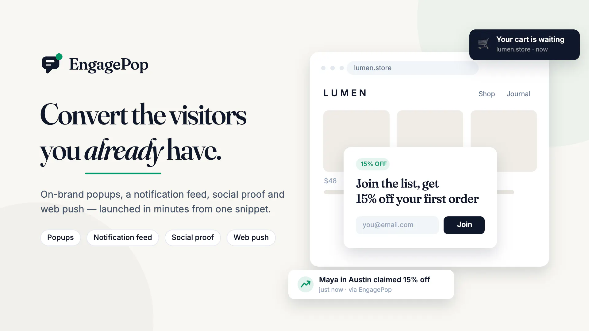 EngagePop gallery image