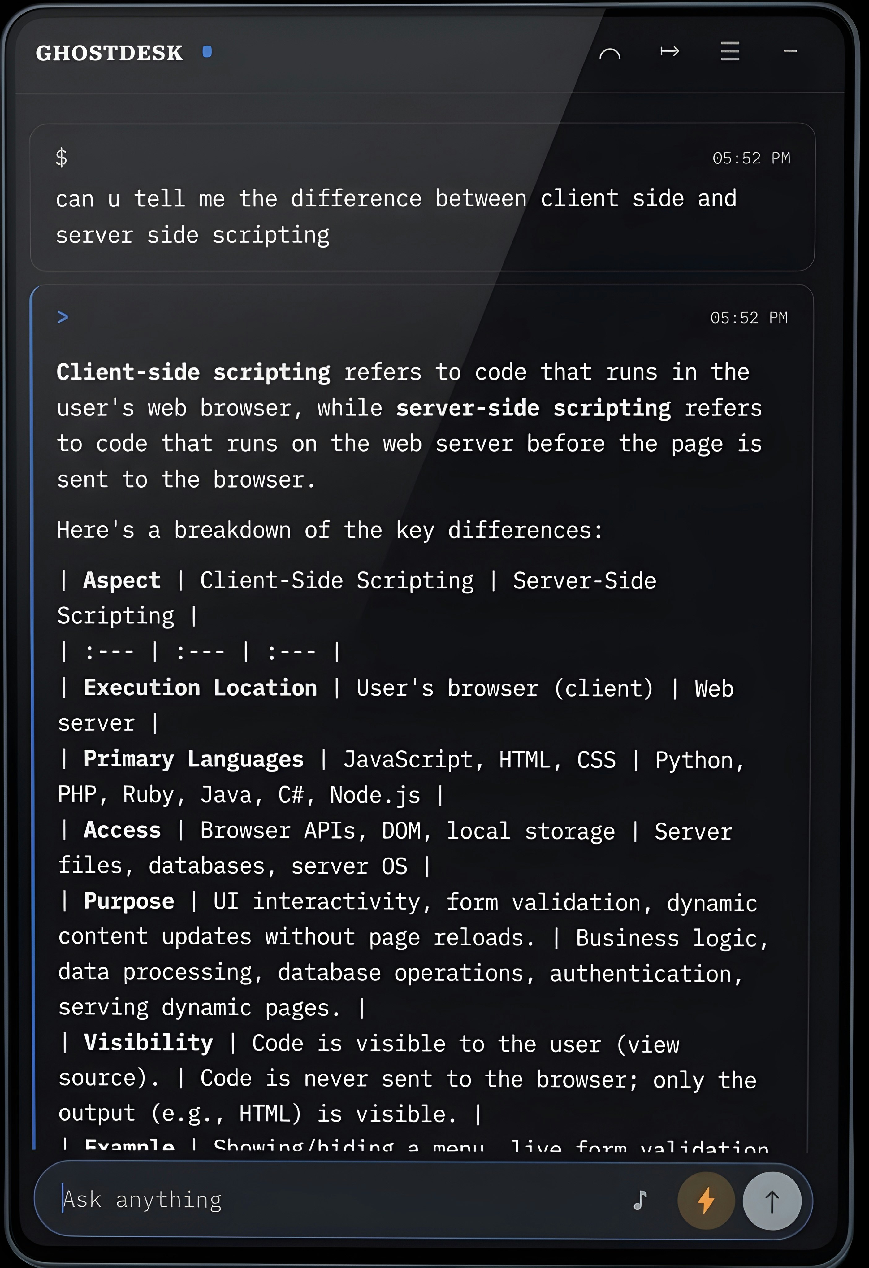 GhostDesk gallery image