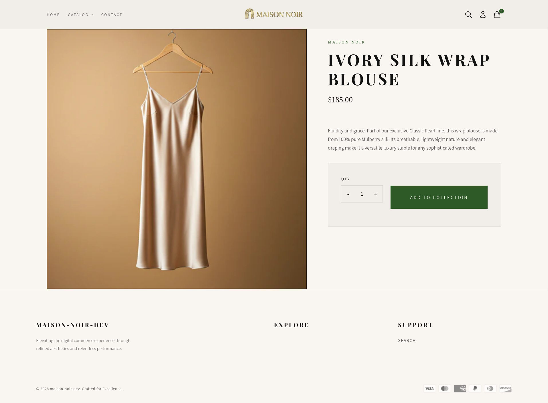 Maison Noir: - Screenshot 5 showing product features and functionality