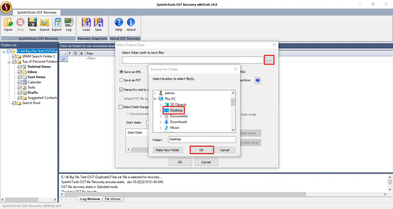 Wissel OST Recovery Tool uit - Betrouwbare oplossing om beschadigde of beschadigde OST -bestanden te herstellen media 4