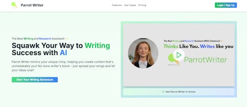 ParrotWriter gallery image