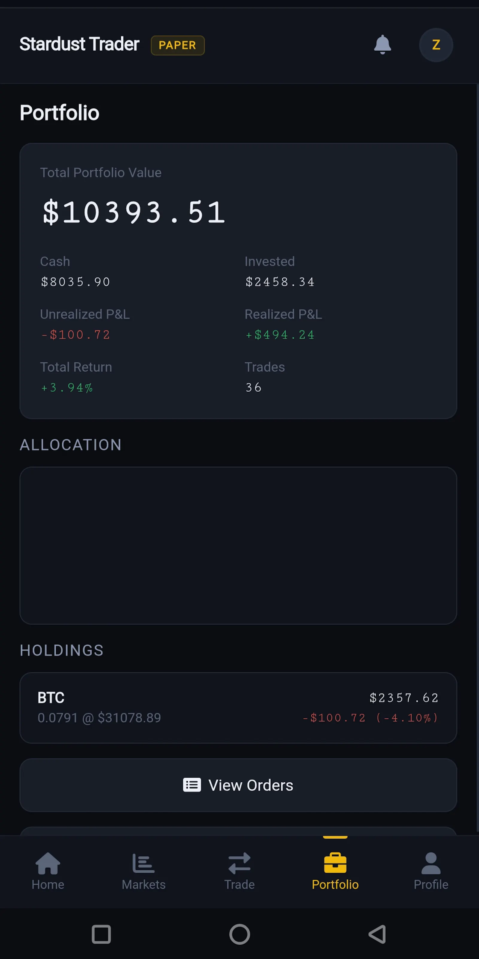 Stardust Trader screenshot 4