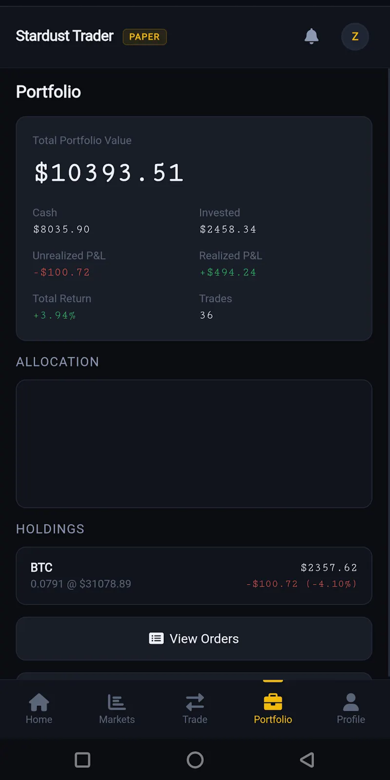 Stardust Trader screenshot 4
