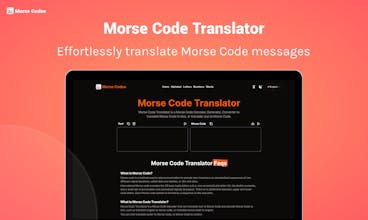 Morse Codee gallery image