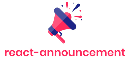 react-announcement gallery image