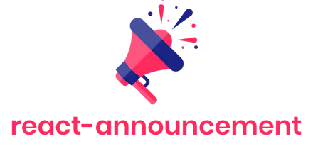 react-announcement gallery image