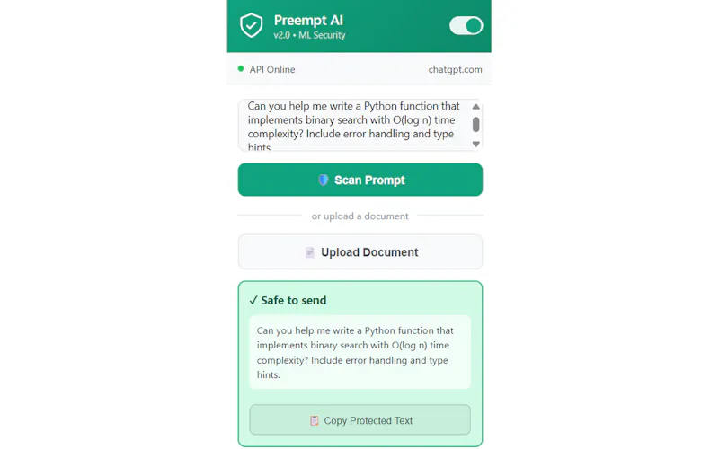 Preempt AI screenshot 3