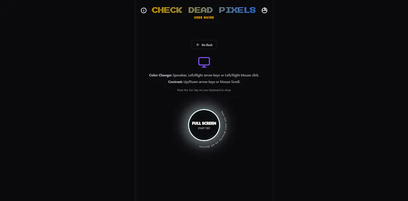 Check dead pixels screenshot 4