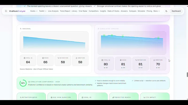 Viral Hook Analyzer screenshot 1 (video preview)