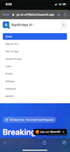 Sign_bridge ai gallery image