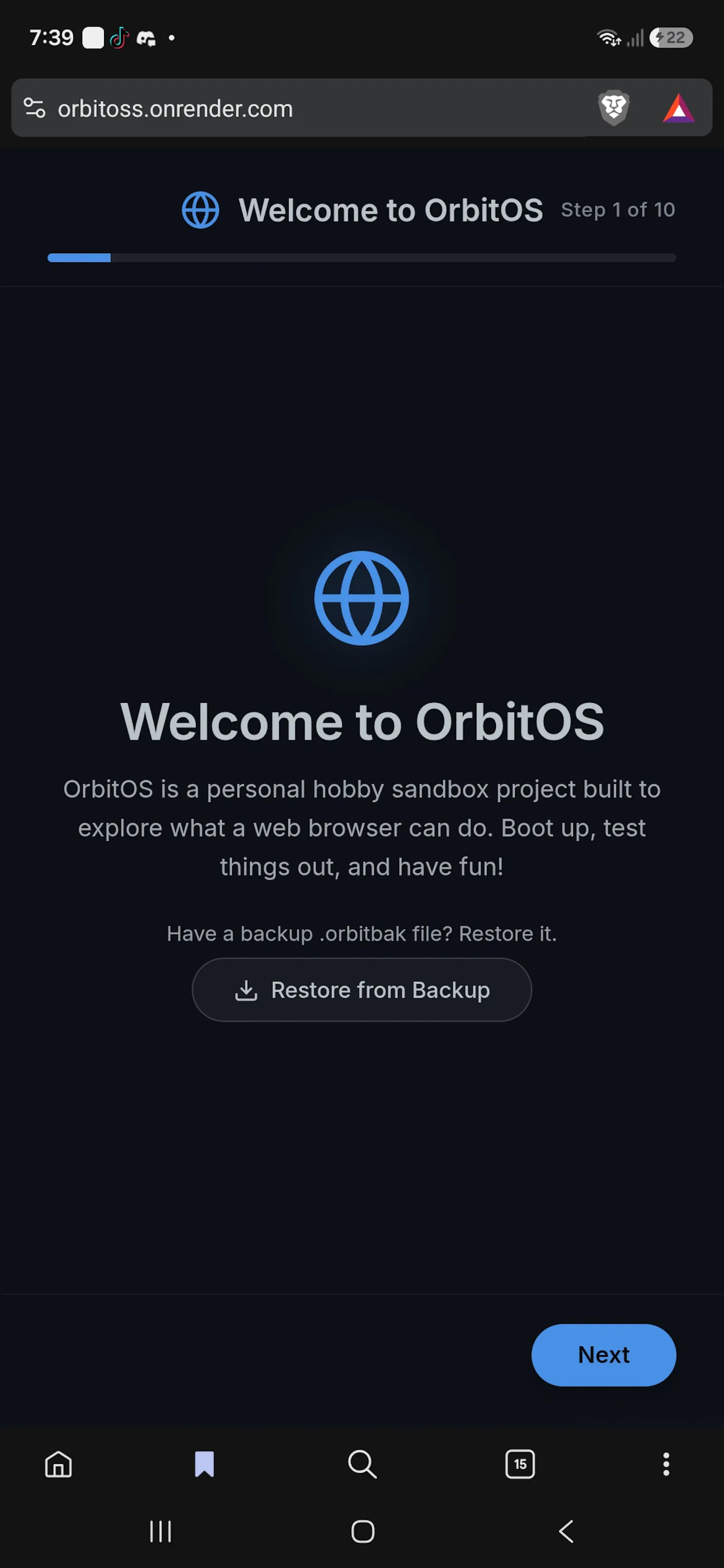OrbitOS  screenshot 2
