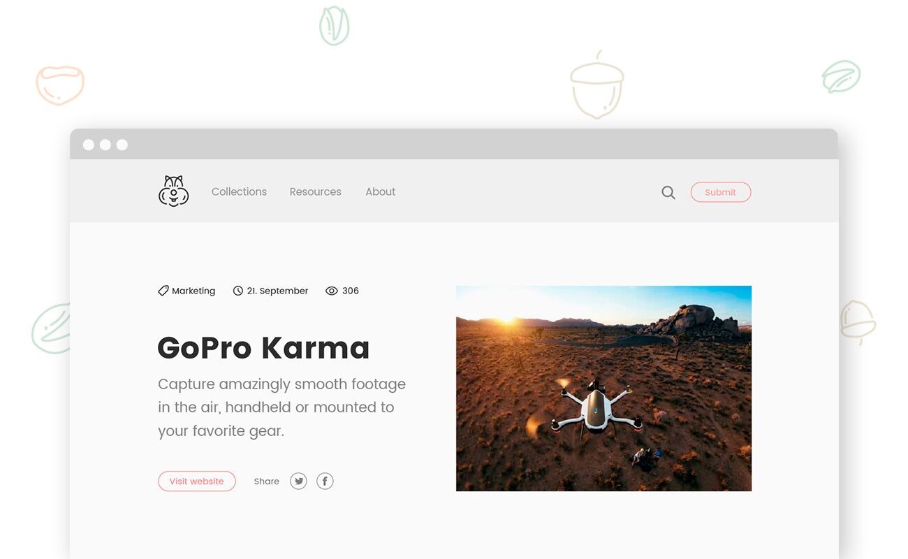 Chipmunk WordPress Theme gallery image