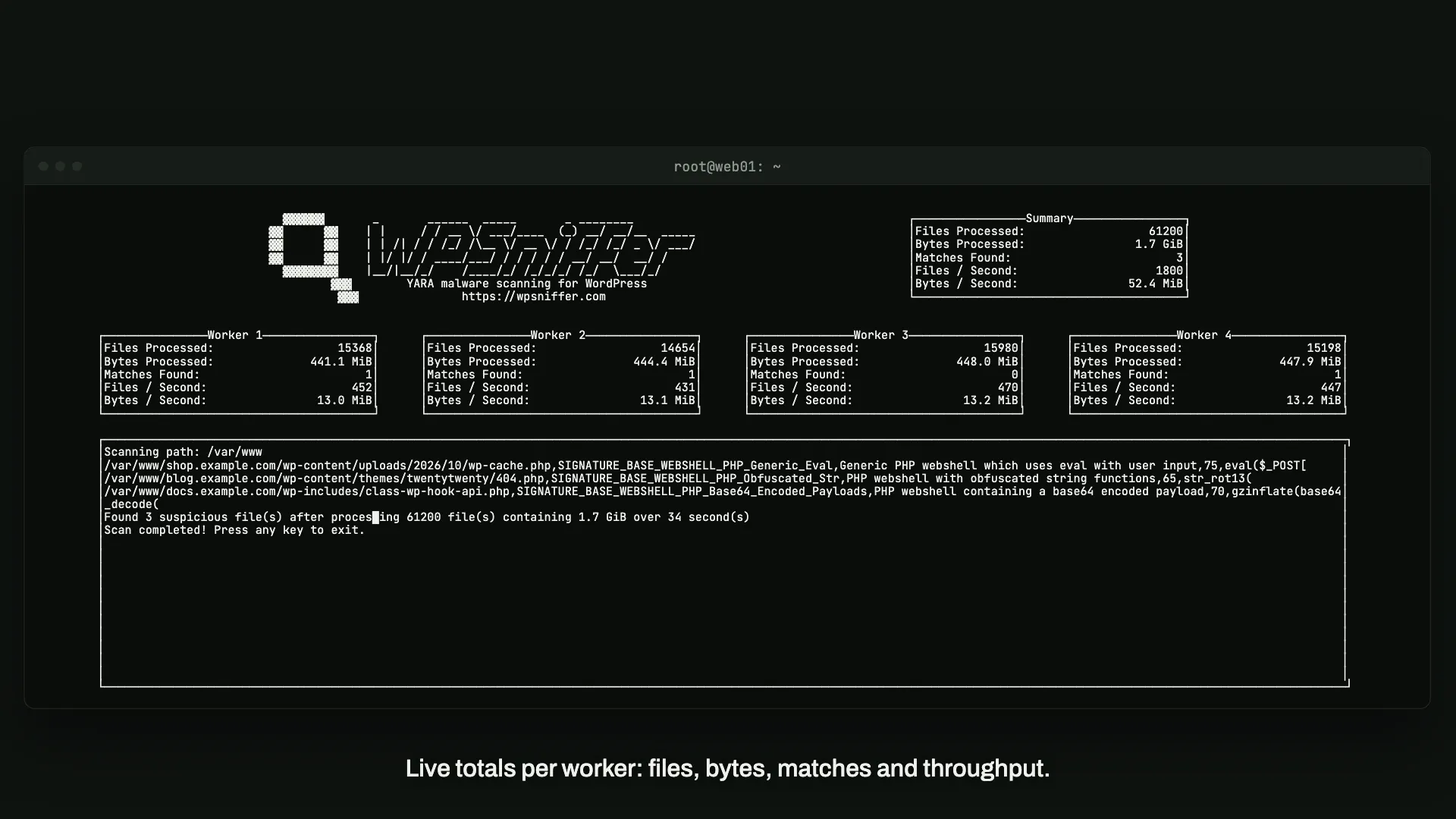 WPSniffer gallery image