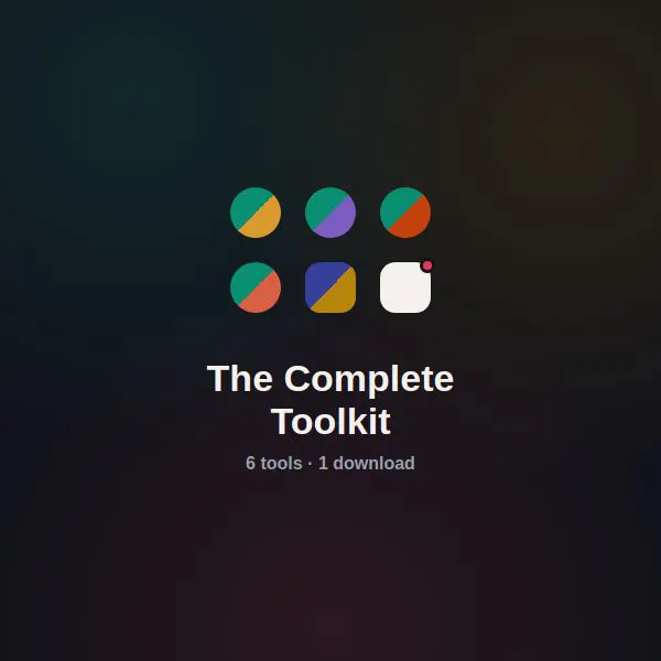 The Complete Toolkit