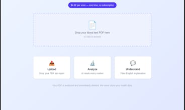 Blood Test Explainer gallery image