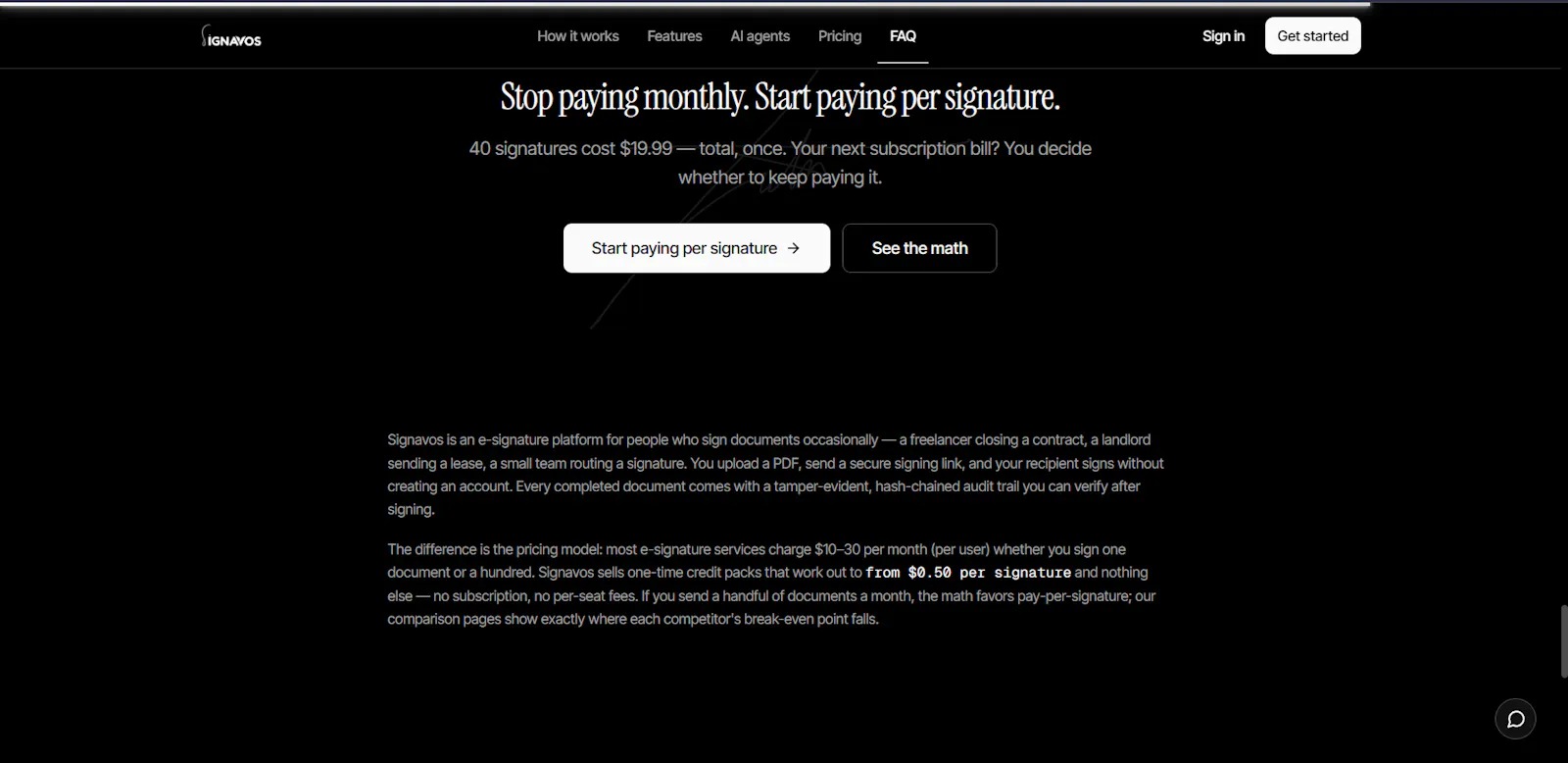 Signavos screenshot 7