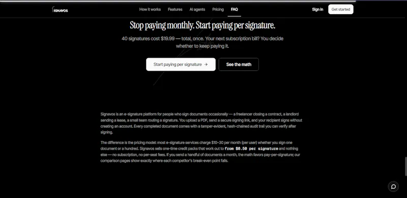 Signavos screenshot 7