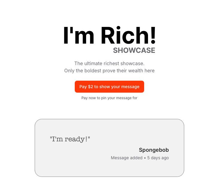 I’m Rich! Showcase gallery image