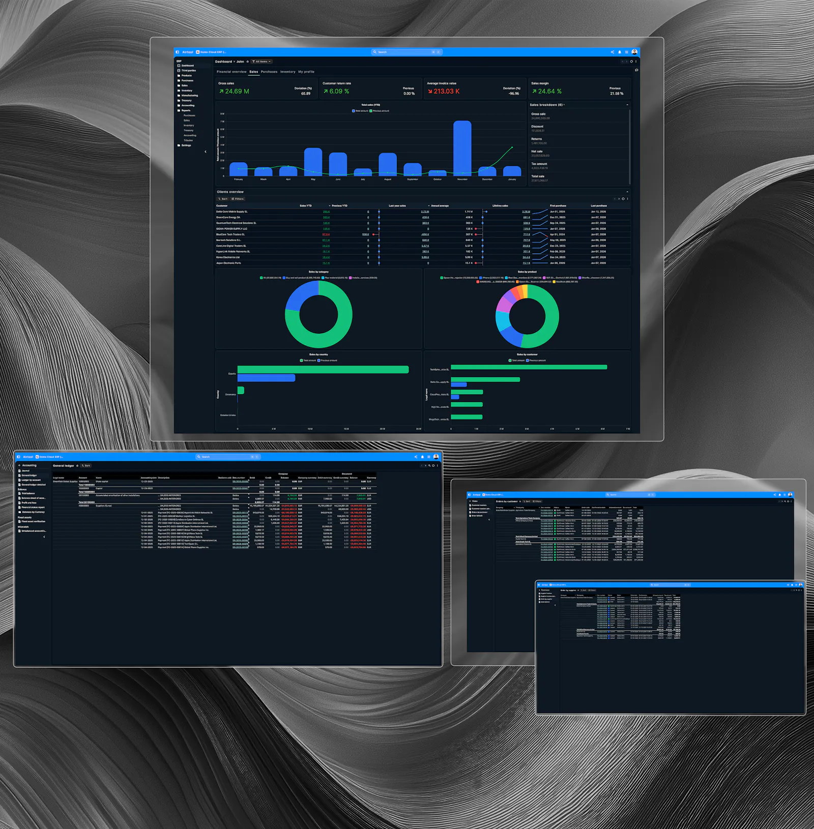 Axional ERP screenshot 2