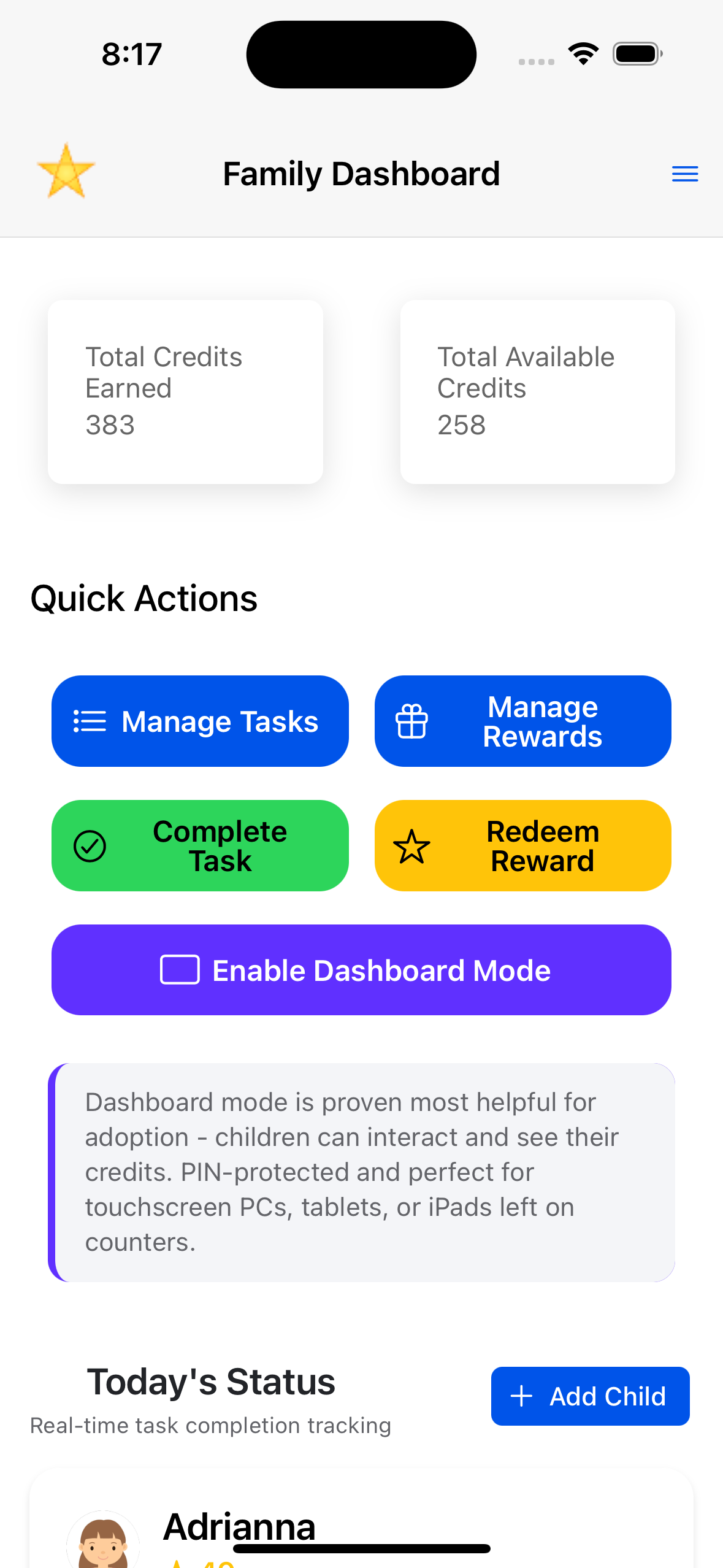 KidCredits gallery image