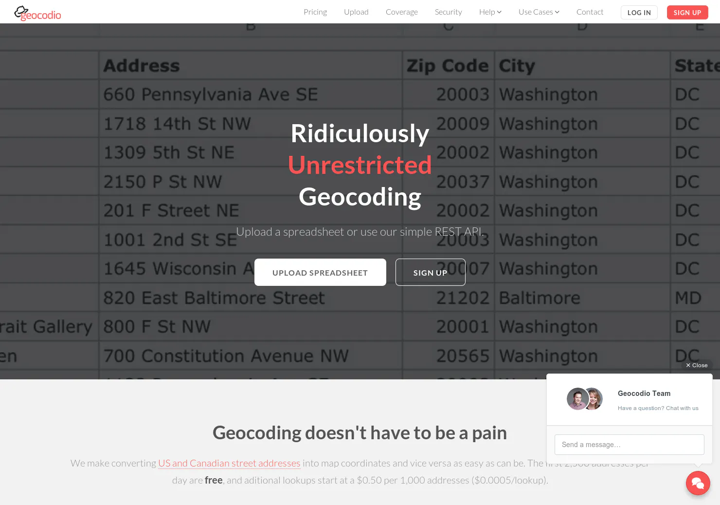 Geocodio