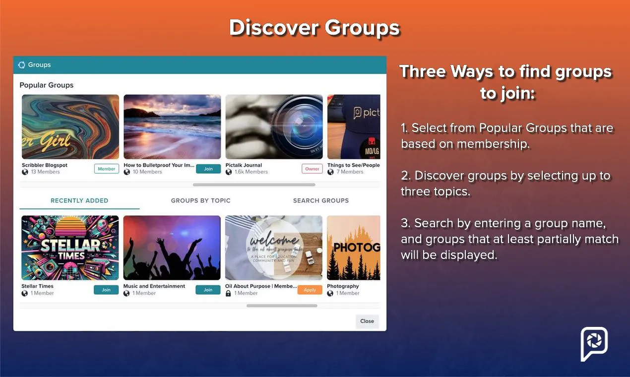 Pictalk gallery image