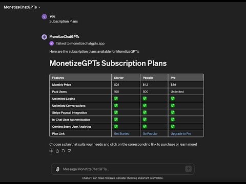 Monetize ChatGPTs gallery image